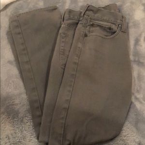 Bullhead Slim Gravel 29x30 gray jeans